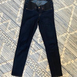 J. Crew maternity toothpick ankle jeans 28Tall